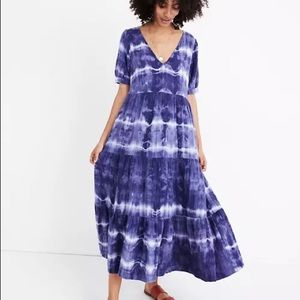 Madewell x Warm Tie-Dye Midi Dress